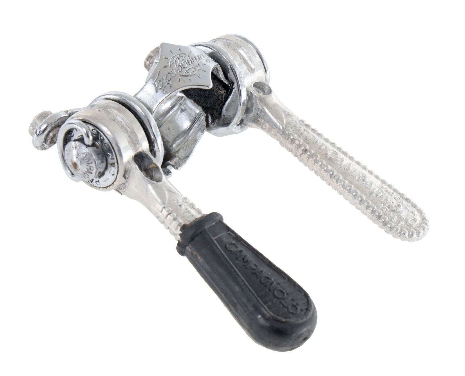 Campagnolo Super Record Downtube Friction Shifter Levers w/ Clamp