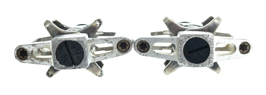 Crankbrothers Candy 4 Clipless MTB Bike Pedals Silver 9/16" 2-Bolt Gravel