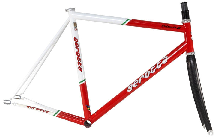 Serotta Colorado III Steel Track Bike Frameset 54cm Chris King Reynolds Made USA