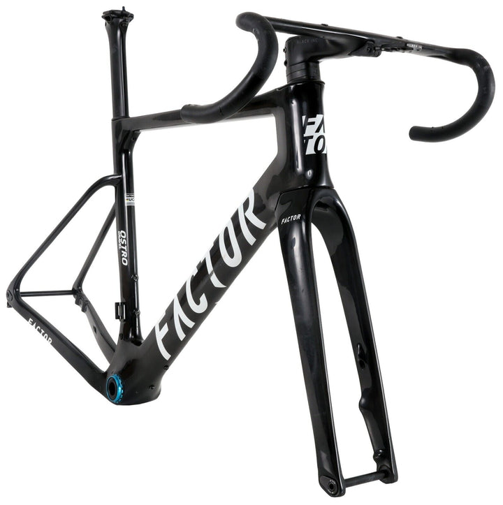 Factor OSTRO Gravel Premium Aero Carbon Disc Frameset 56cm Module Black 45c 2023