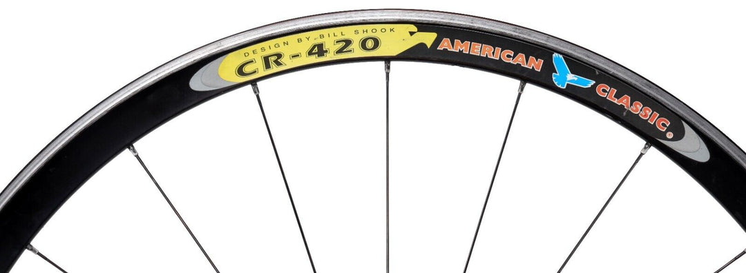 American Classic CR-420 Alloy Clincher Road Bike FRONT Wheel 700c QR Rim Aero TT