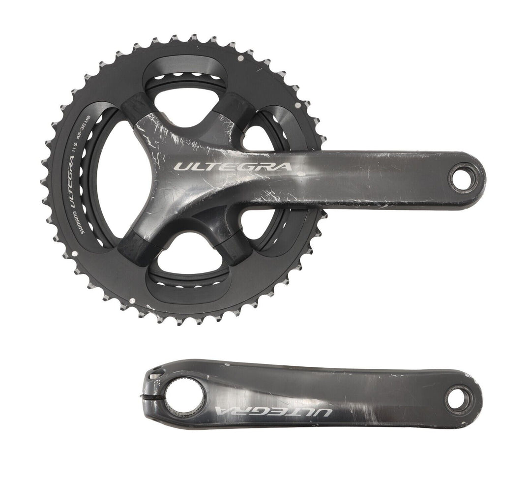 Shimano Ultegra FC-6800 2x 11 Speed CX Road Bike Crankset 175mm 46/36T Gravel