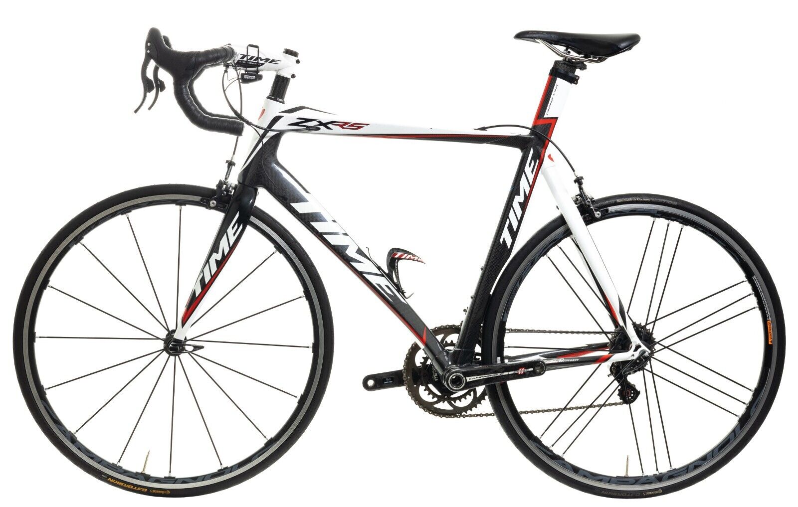 TIME ZXRS 2x 11 Spd Carbon Road Bike LARGE Campagnolo Super Record EPS –  buythemojo