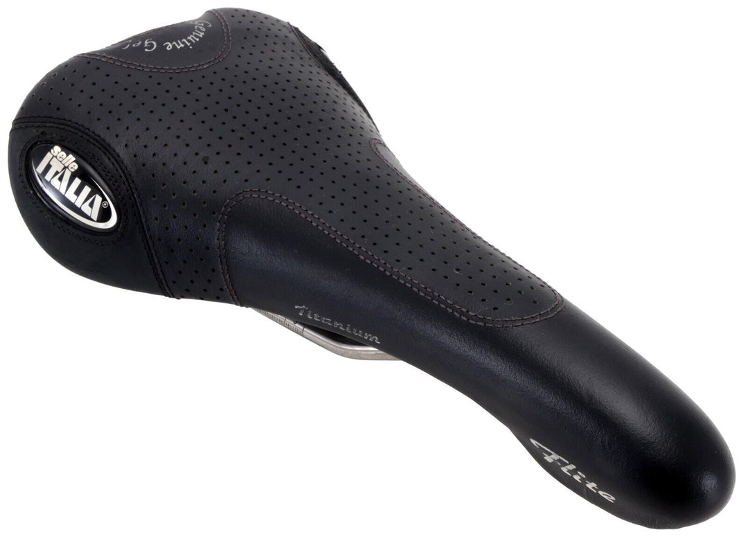 Selle Italia Flite Bike Saddle 142mm 7x 7mm Titanium Rail Vintage Road Mountain