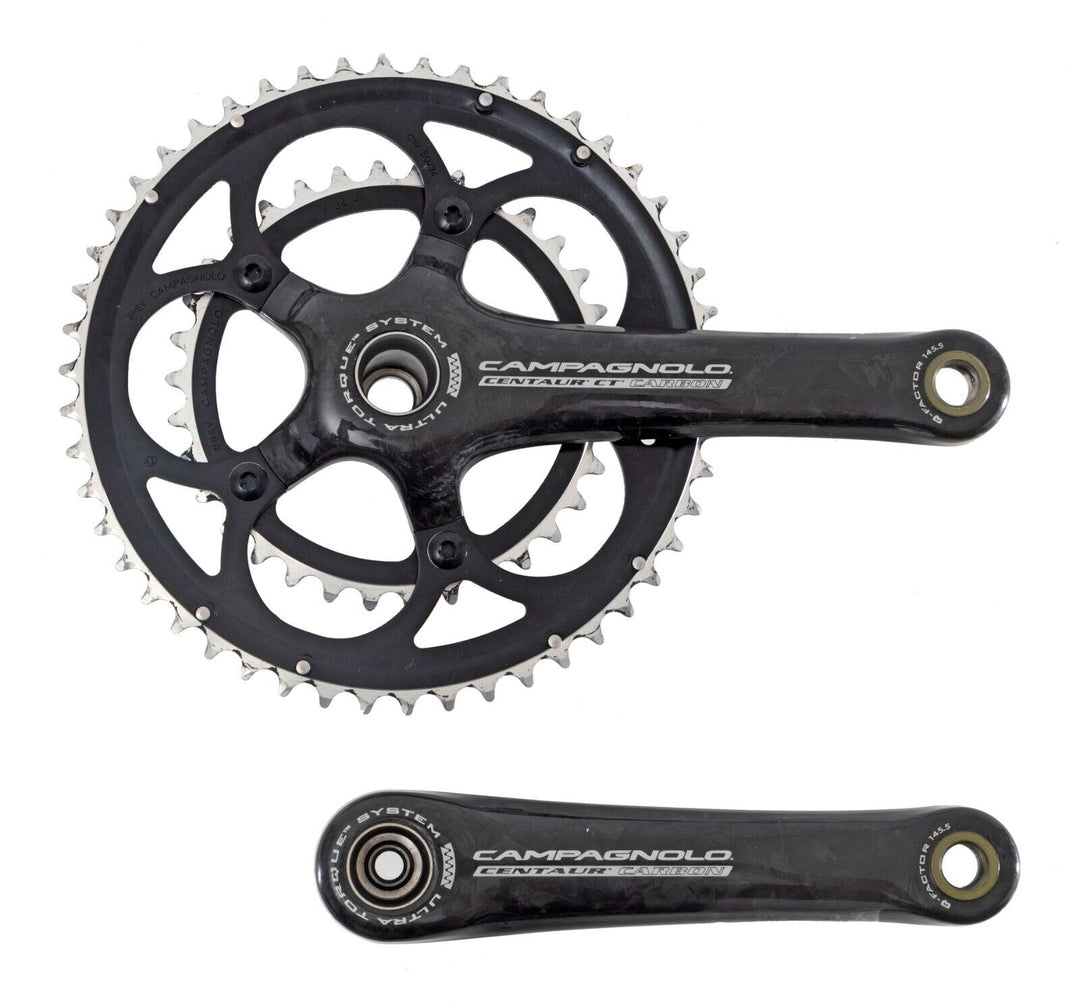 Campagnolo Centaur CT Carbon 2x 10 Speed Road Bike Crankset 170mm 50/34T Compact