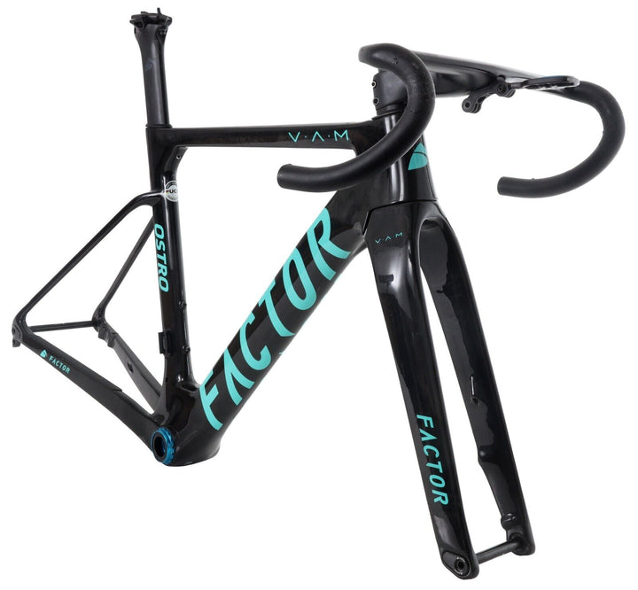 Factor OSTRO VAM Carbon Aero Disc Road Bike Frameset 49cm Module Blue/Black 2022