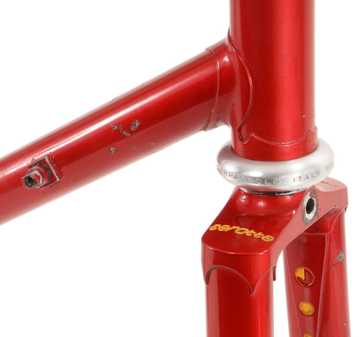 Serotta Club Special Steel Road Bike Frame Set 59cm RED 700c Columbus Campagnolo