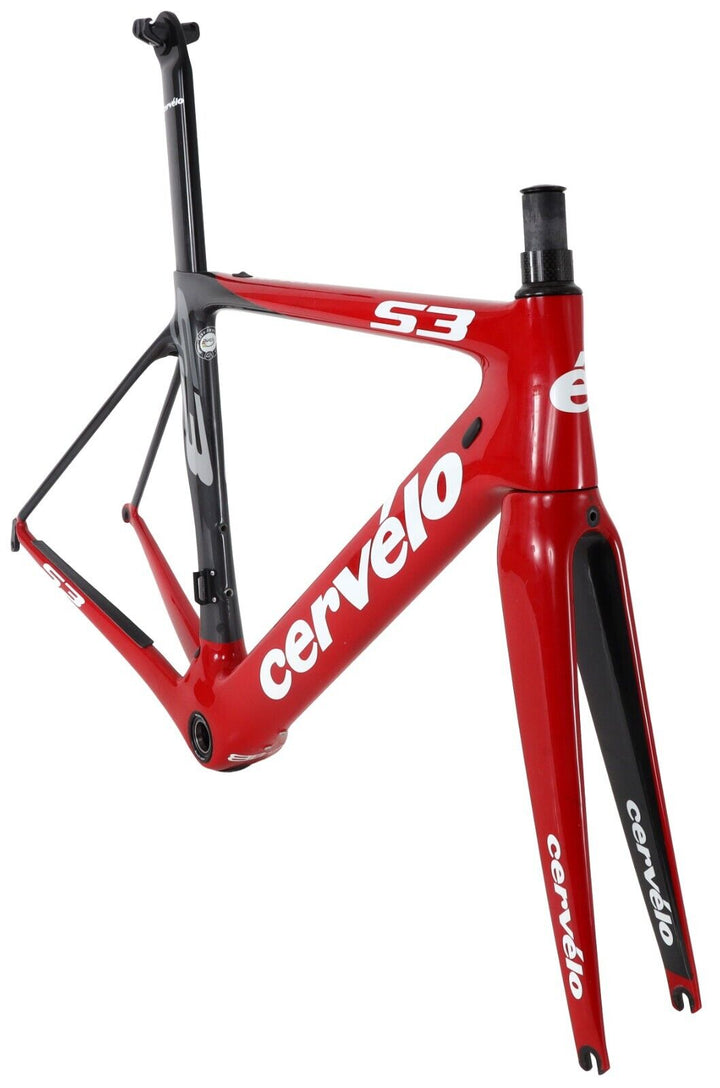 Cervelo S3 Carbon Road Bike Frameset 51cm Rim Brake QR Aero Triathlon Race 2015