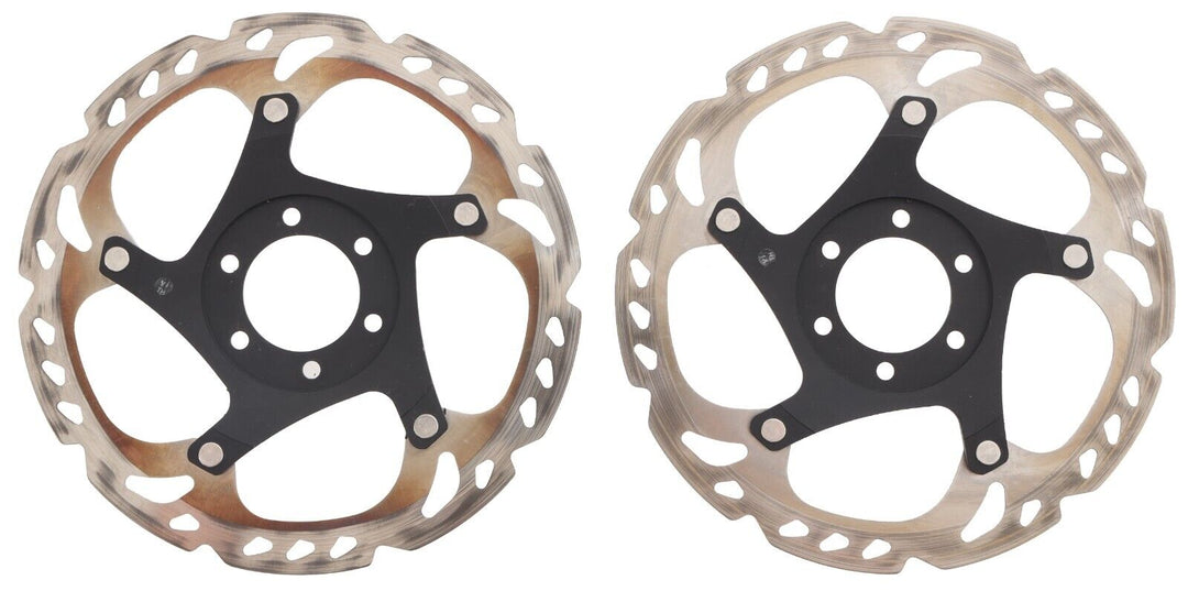 Shimano Deore XT SM-RT86-S PAIR Mountain Bike Disc Brake Rotor 160mm 6 Bolt XC