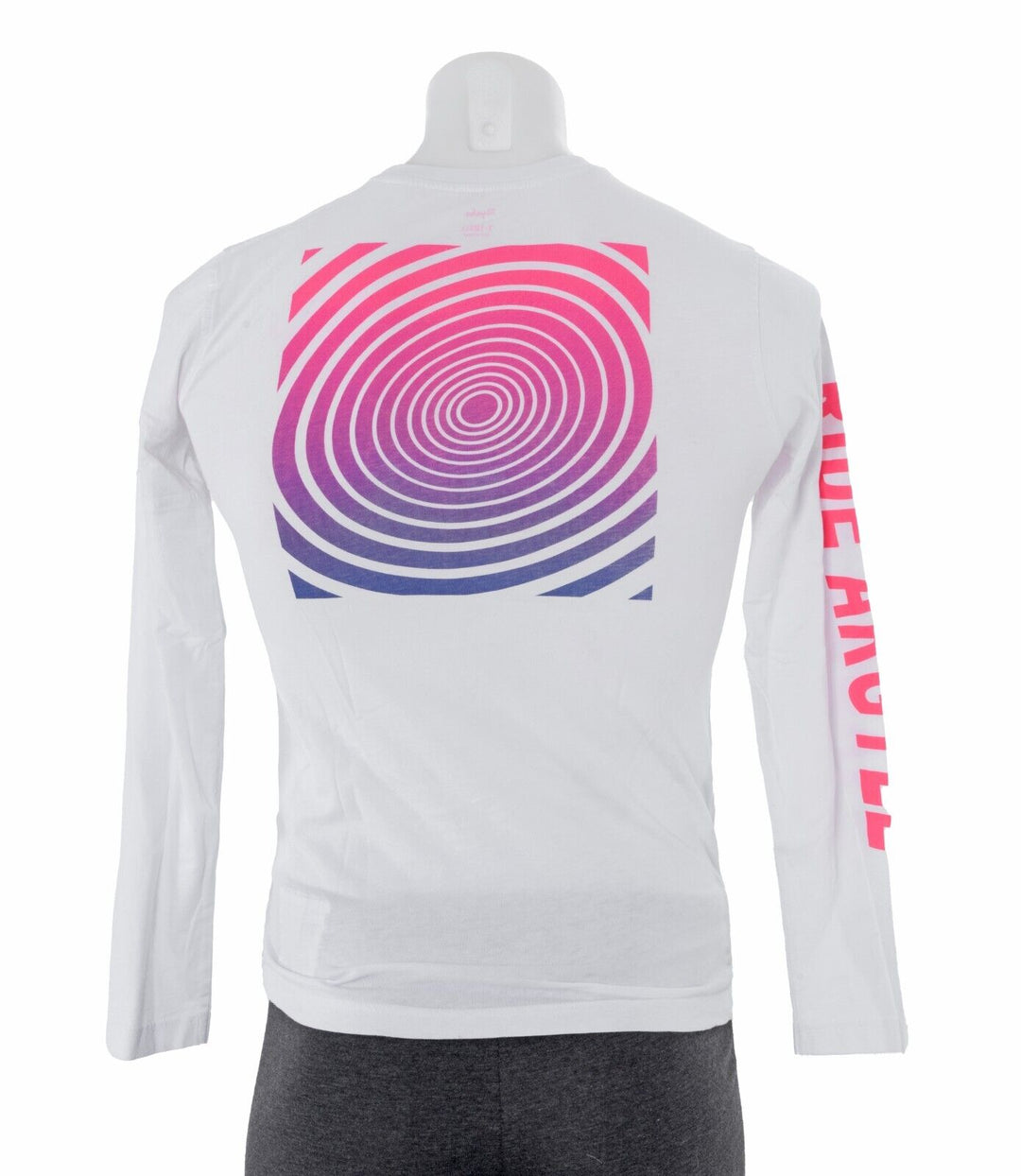 Rapha EF Education First Pro Cycling Team Long Sleeve Cotton Shirt Men XS White