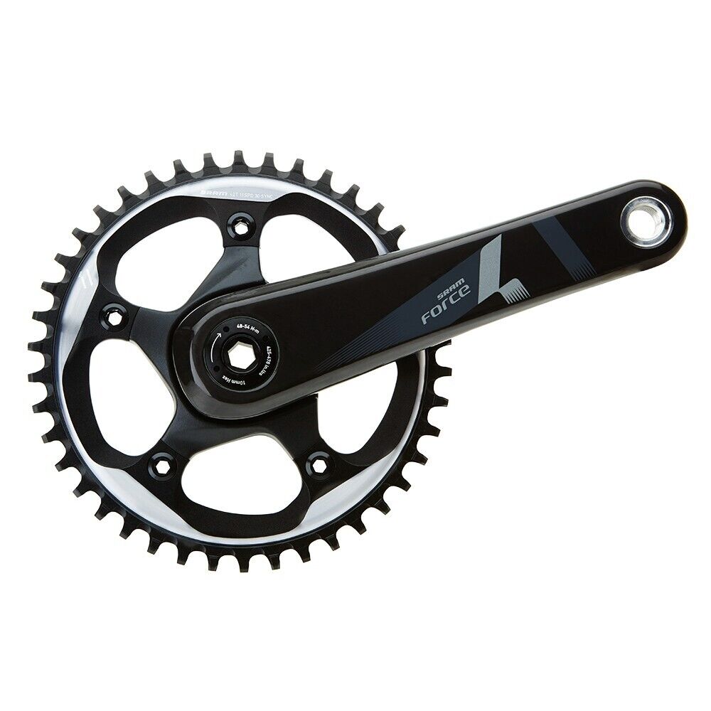 SRAM Force 1 GXP 1x 11s Carbon Crankset 175mm 42T Road Bike Gravel Cyclocross CX