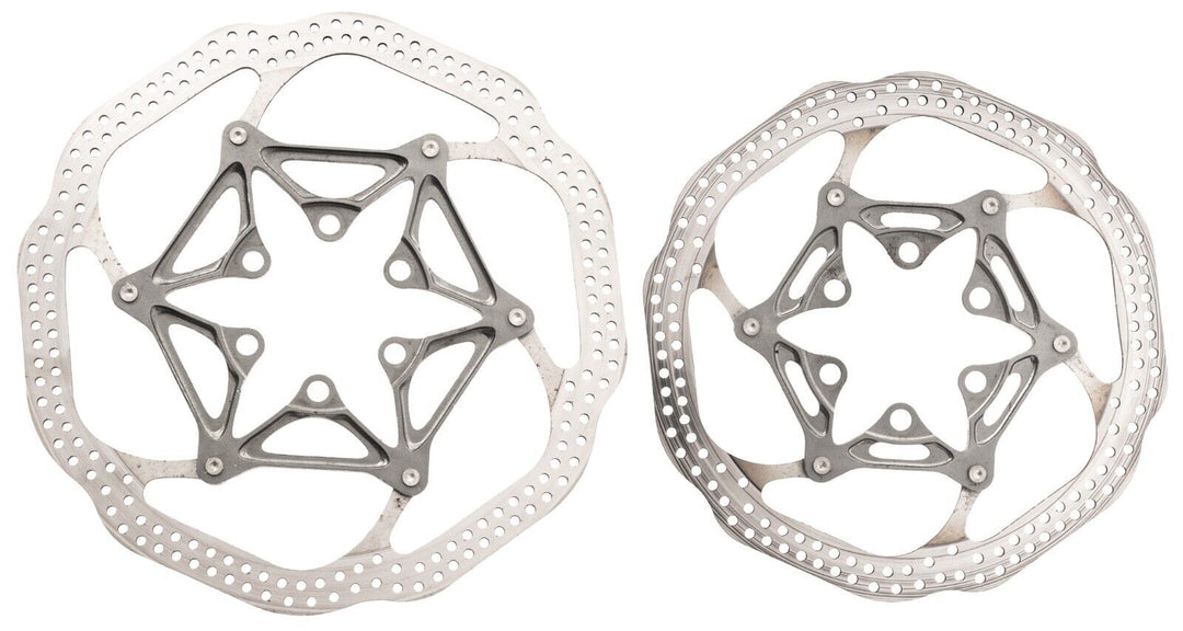 Avid HSX Road Gravel Bike Disc Brake Rotor PAIR 160/140mm 6-Bolt Heat Shedding