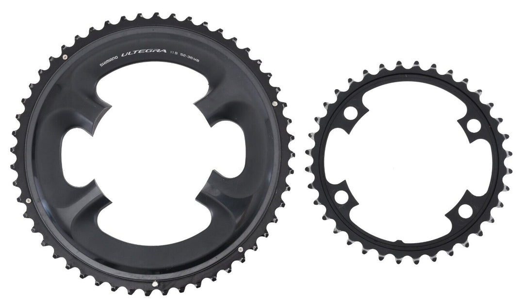 Shimano Ultegra FC-6800 2x 11 Speed 52/36T Road Bike Chainring SET Race Gravel