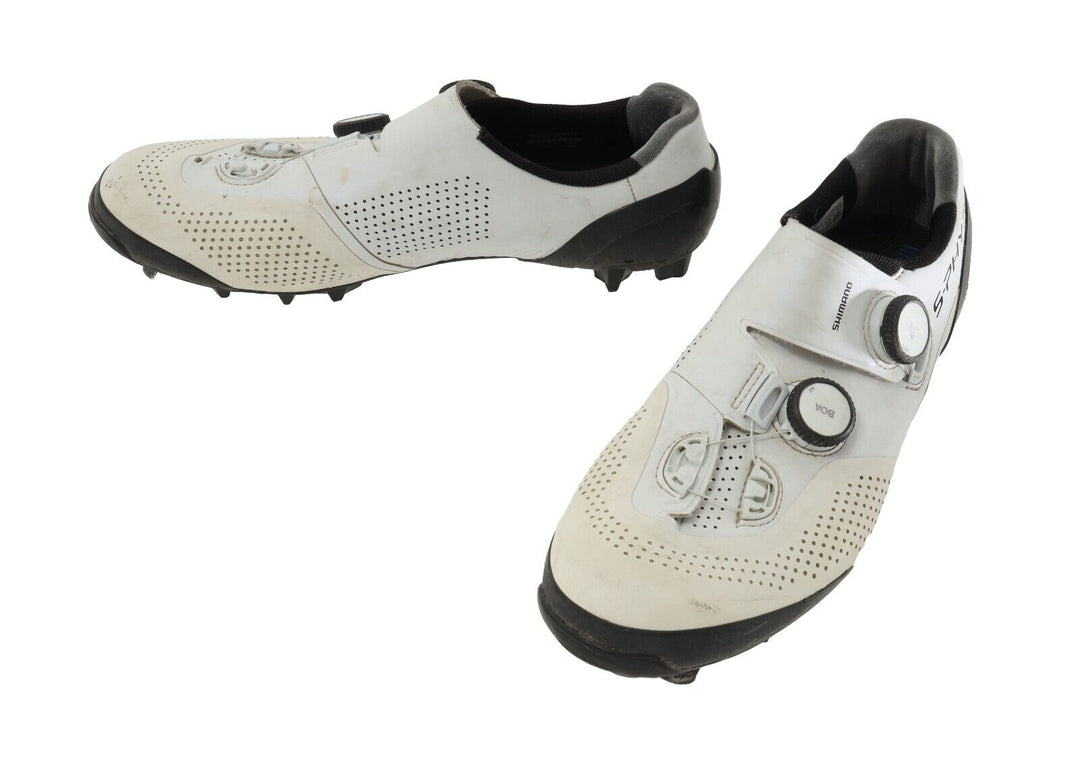 Shimano S-Phyre SH-XC902 Mountain Bike Shoes EU 44 US Men 9.7 White BOA Gravel