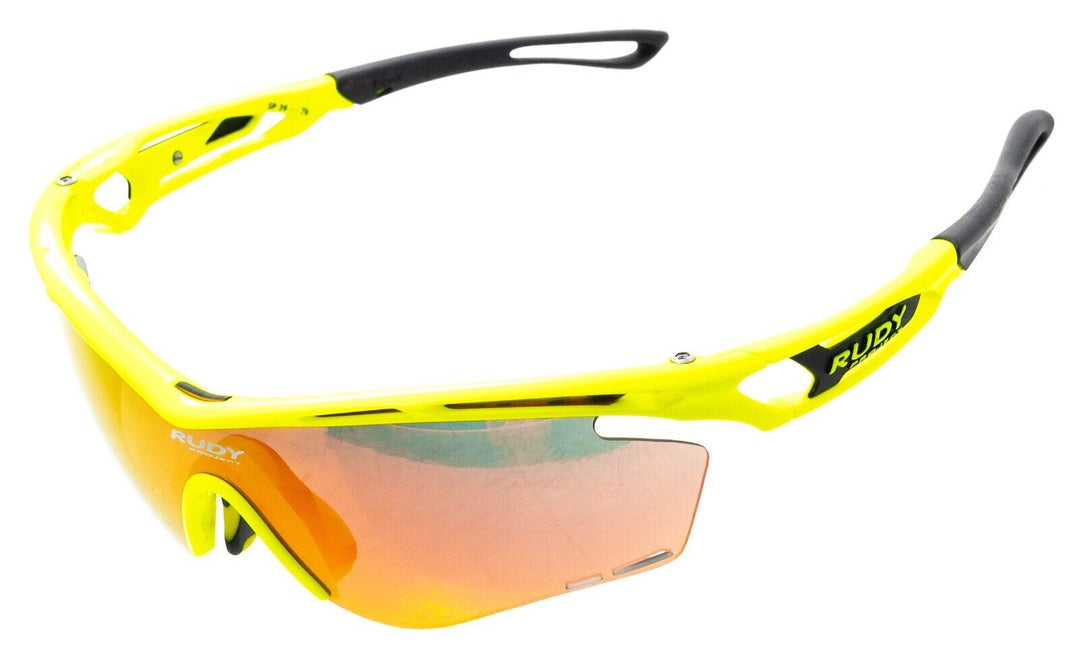 Rudy Project Tralyx Cycling Sunglasses Yellow Multilaser Orange Road Race MTB CX