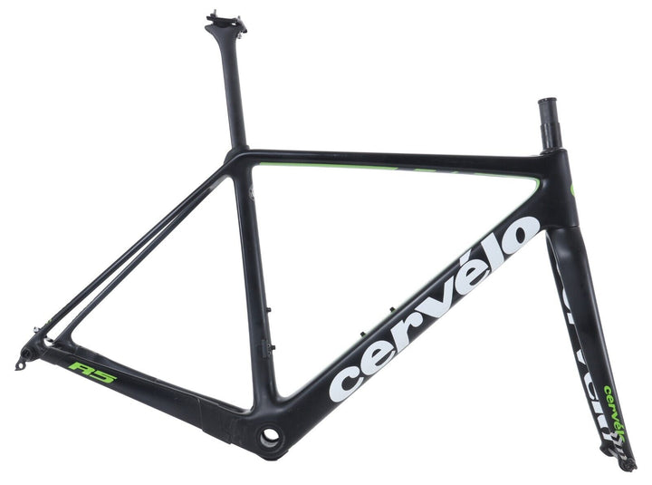 Cervelo R5 Disc Carbon Road Bike Frameset 54cm BLACK Thru-Axle Flat Mount 2018