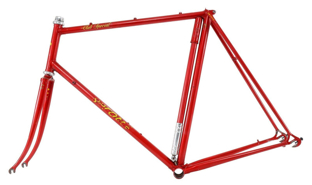 Serotta Club Special Steel Road Bike Frame Set 59cm RED 700c Columbus Campagnolo