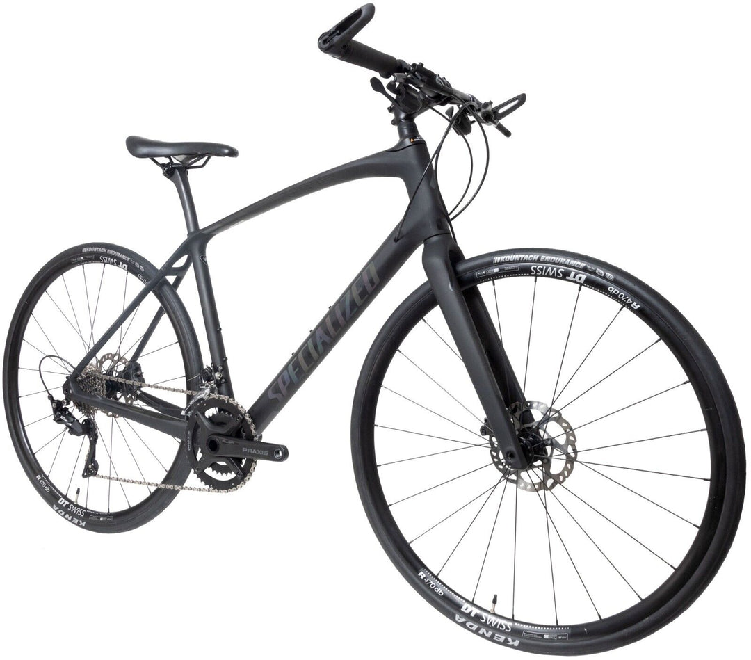 Specialized Sirrus 6.0 2x 11s Carbon Flat Bar Road Bike MEDIUM Shimano 105 2021