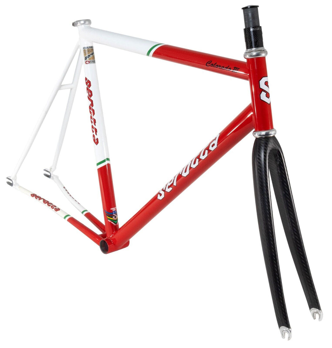 Serotta Colorado III Steel Track Bike Frameset 54cm Chris King Reynolds Made USA