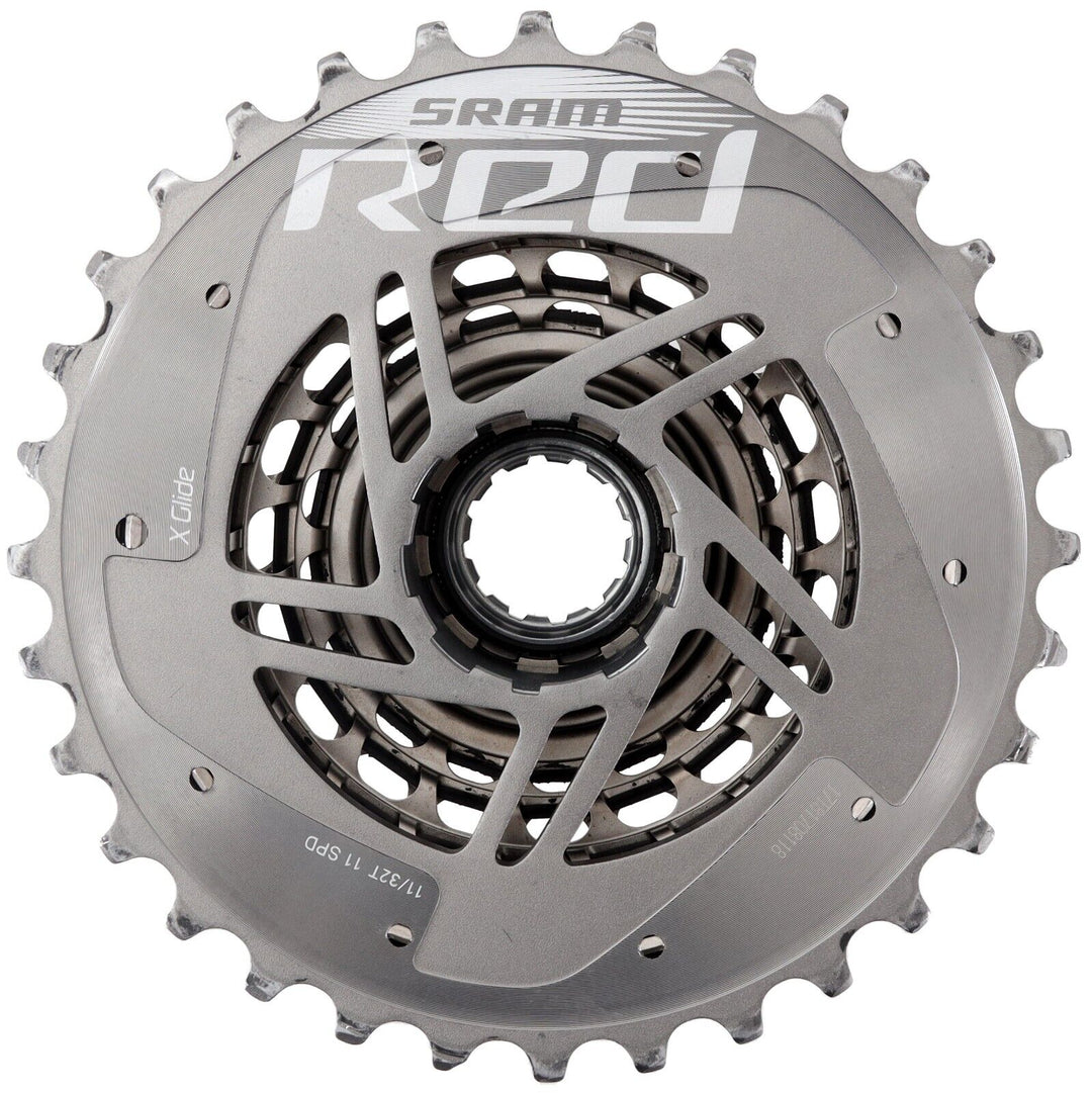 SRAM Red XG-1190 PowerdomeX 11 Spd Road Bike Cassette 11-32T X-Glide Race Gravel