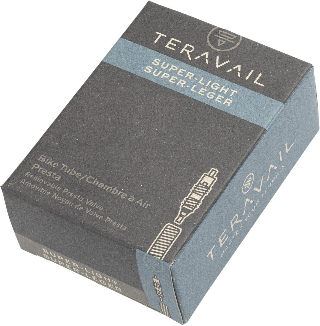 Teravail Super Light Bike Inner Tube 700 x 35-45c 60mm Presta Valve Bicycle