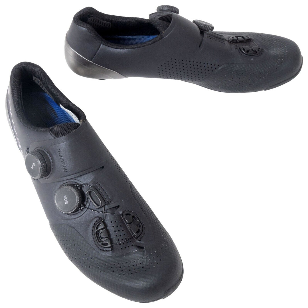 Shimano S-Phyre SH-RC902 Carbon Road Bike Shoes EU 43 US Men 8.9 Black BOA Race