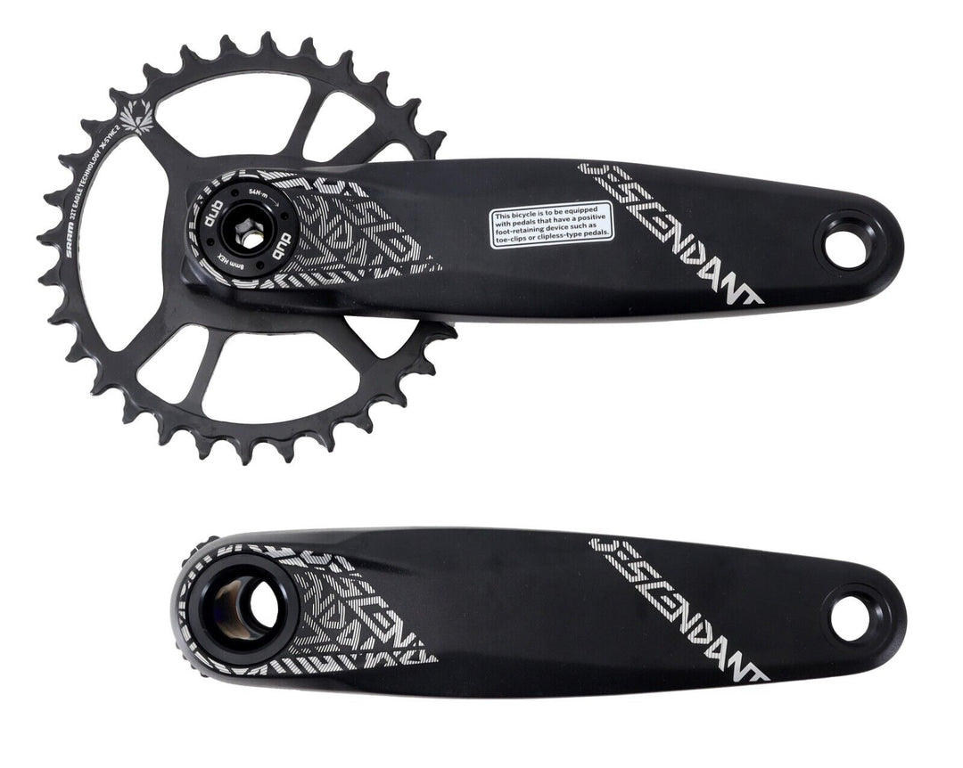 TruVativ Descendant 6K Eagle Alloy Mountain Bike Crankset 175mm DUB 32T 3mm OS