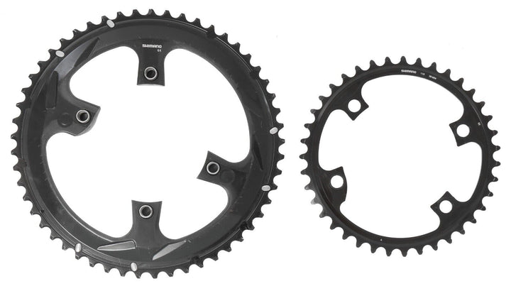 Shimano Dura-Ace FC-R9100 2x 11 Speed Road Bike Chainring Set 53/39T Triathlon