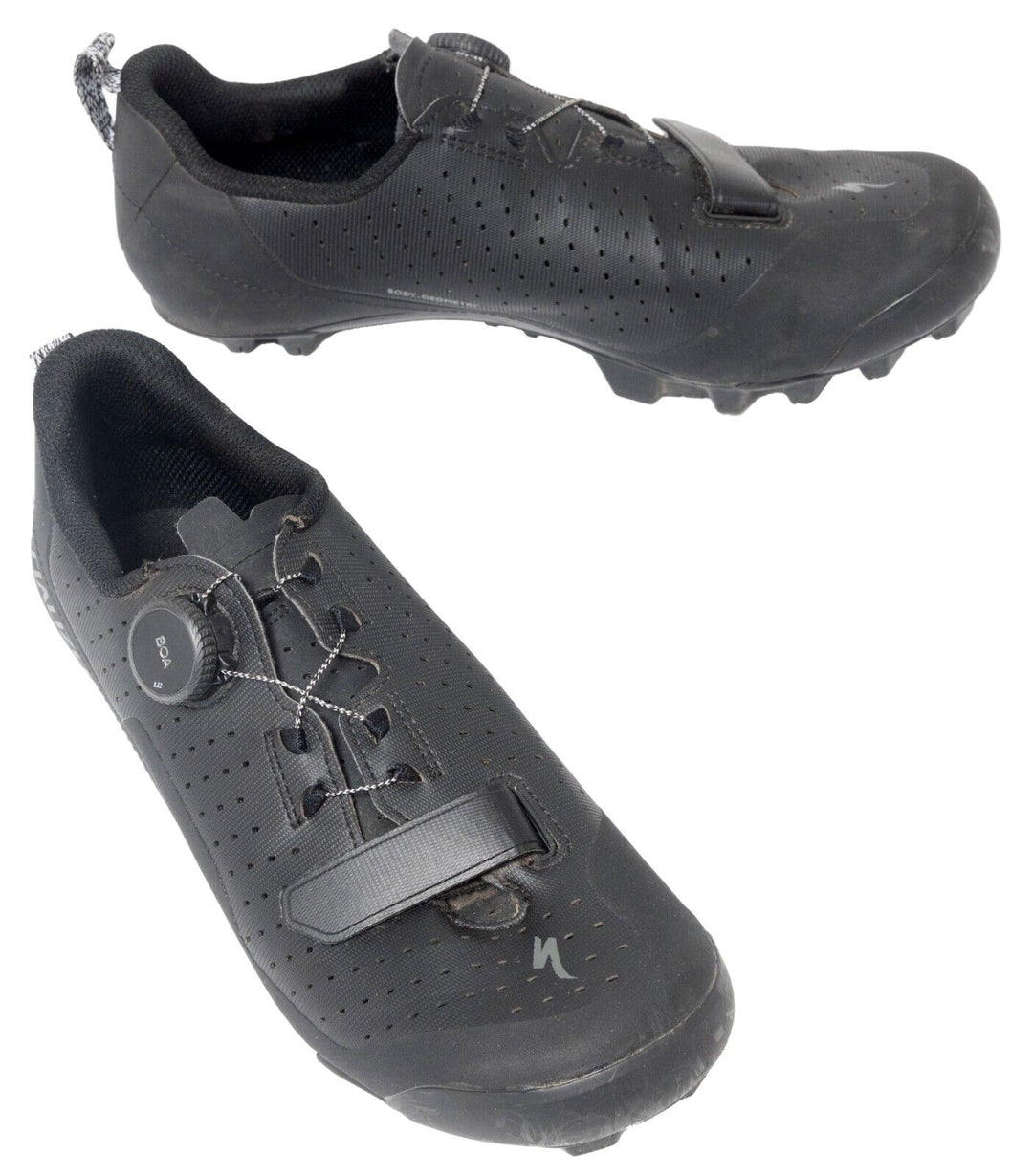 Specialized Recon 2.0 Mountain Bike Shoes EU 41.5 US Men 8.5 Black 2 Bolt MTB XC