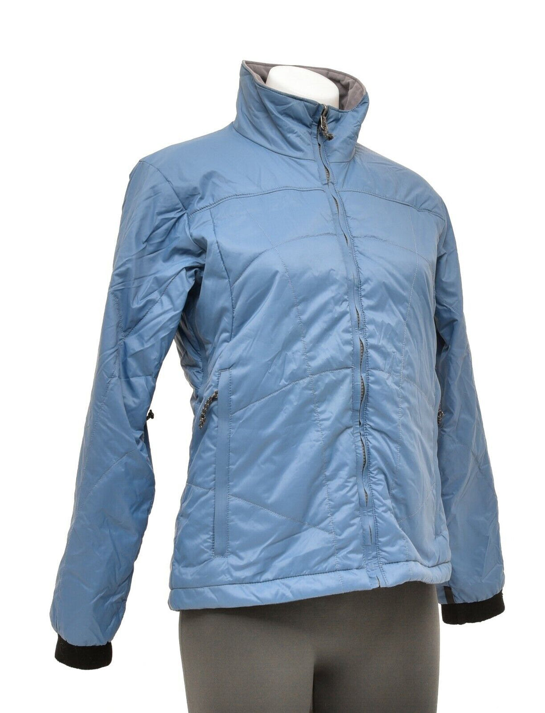 Mountain Hardwear Women Feldspar Insulated Jacket SMALL Powder Blue Winter Coat