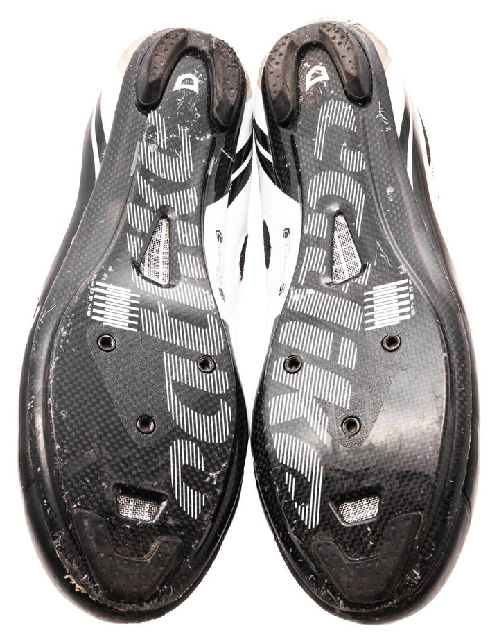 Catlike Whisper Carbon Road Cycling Shoes EU 40 US 7.5 WHITE 3 Bolt 2 BOA Dials