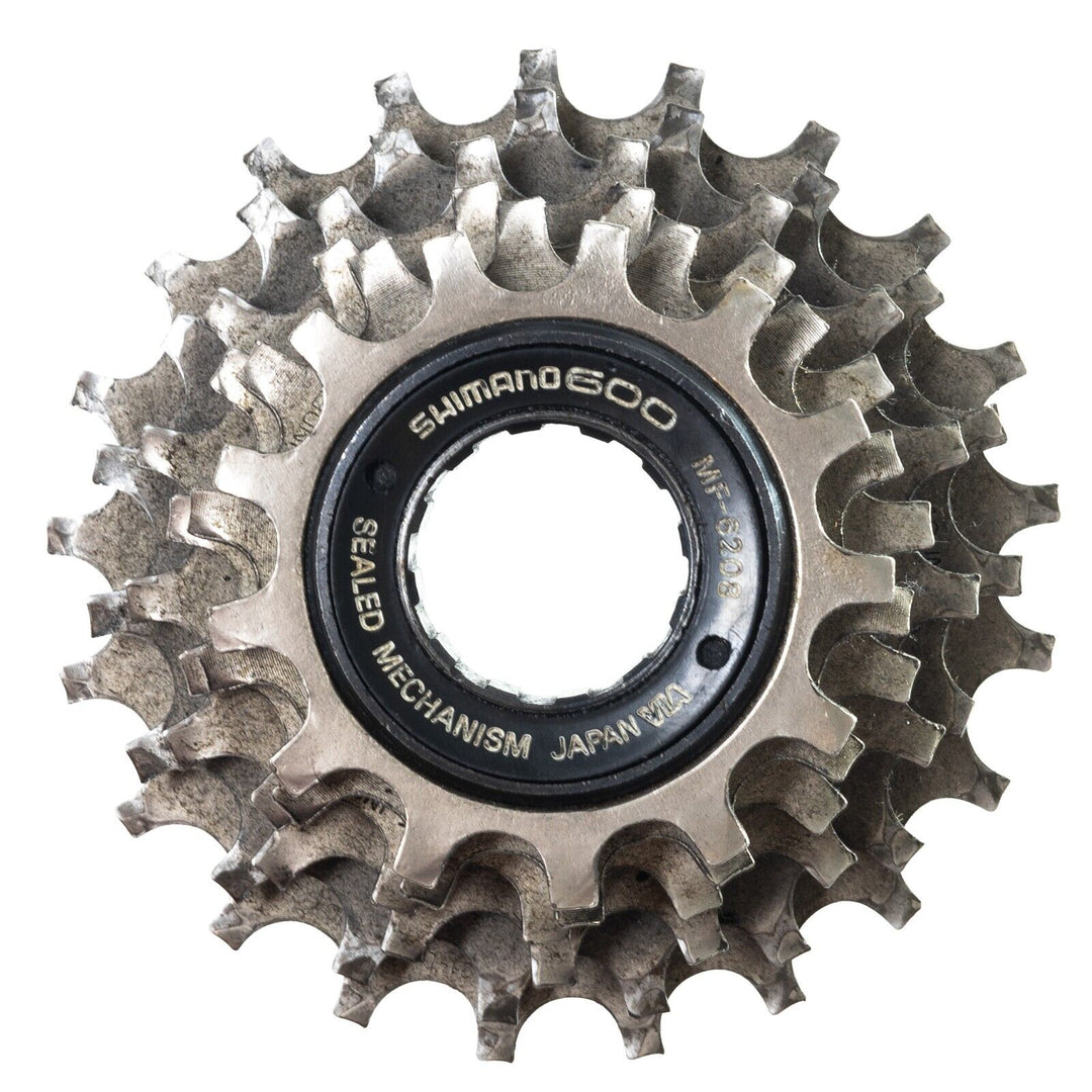 Shimano 600 6-Speed Road Bike Freewheel 13-21T Threaded Vintage Cycling MF-6208