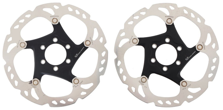 Shimano Deore XT SM-RT86-S PAIR Mountain Bike Disc Brake Rotor 160mm 6 Bolt MTB