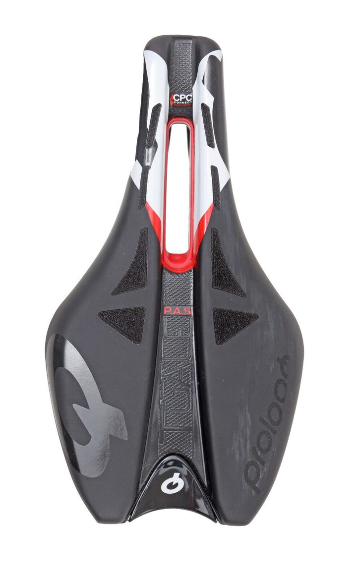 Prologo T-Gale PAS CPC Triathlon Bike Saddle 128mm 7x 7mm Ti TiroX Rails Ironman