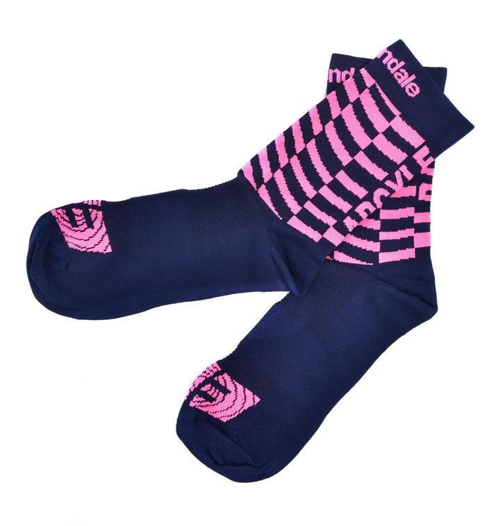 Rapha EF Education First Pro Team Socks SMALL EU 38-40 Navy Pink Cannondale Bike