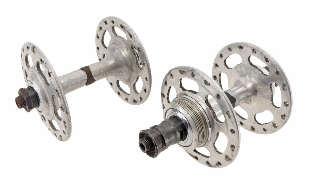 Campagnolo Record High Flange Hub Set 36H 100/127mm Front/Rear QR Road Vintage