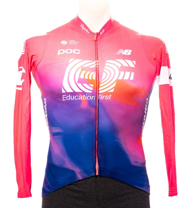 Rapha EF Education First Pro Team Long Sleeve Midweight Jersey Men SIZE 1 POC