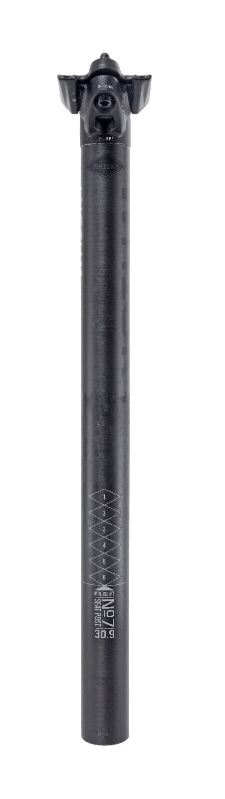 Whisky No.7 Carbon Mountain Bike Seatpost 30.9 x 400mm 7x 7mm Rail Bike Gravel