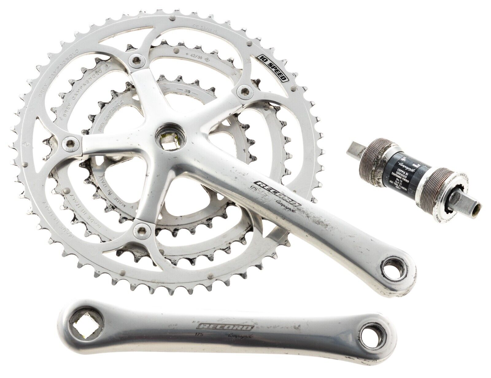 Campagnolo triple crankset on sale