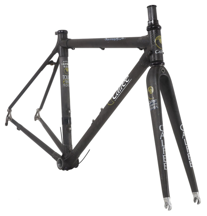 Calfee Dragonfly Pro Carbon Road Bike Frameset 48cm Rim QR USA Made 1" Steerer