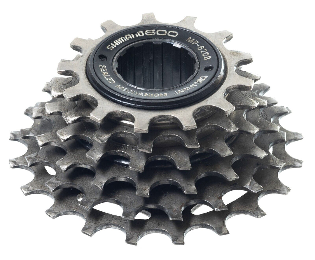 Shimano 600 6-Speed Road Bike Freewheel 13-21T Threaded Vintage Cycling MF-6208