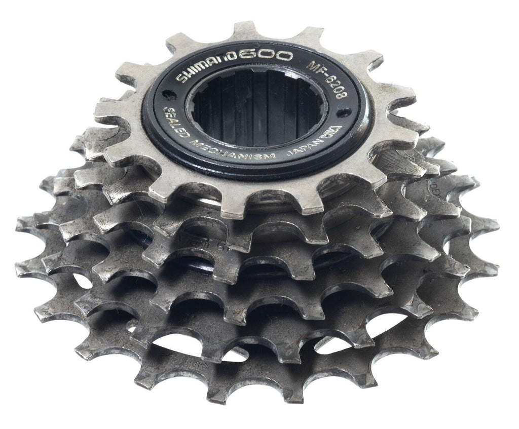 Shimano 600 6-Speed Road Bike Freewheel 13-21T Threaded Vintage Cycling  MF-6208