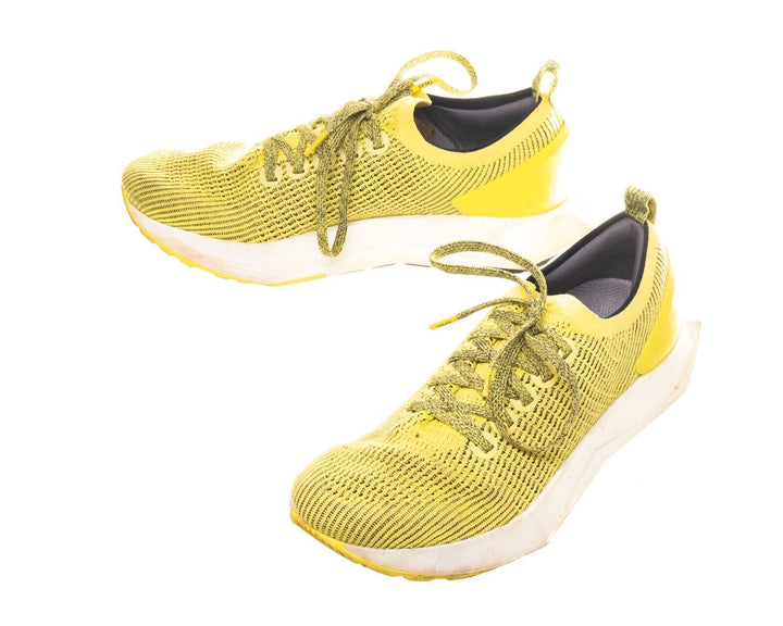 Allbirds Tree Flyer Running Shoes Men US 9 Yellow Road Race Trainer Carbon