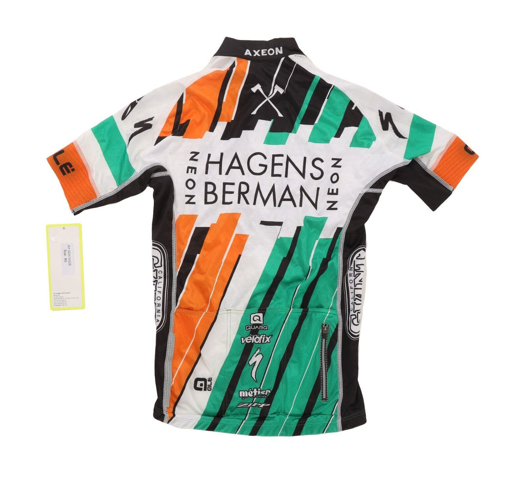 Ale Hagens Berman Axeon 2015 Irish Nat Champ Short Slv Road Bike Jersey Men XS