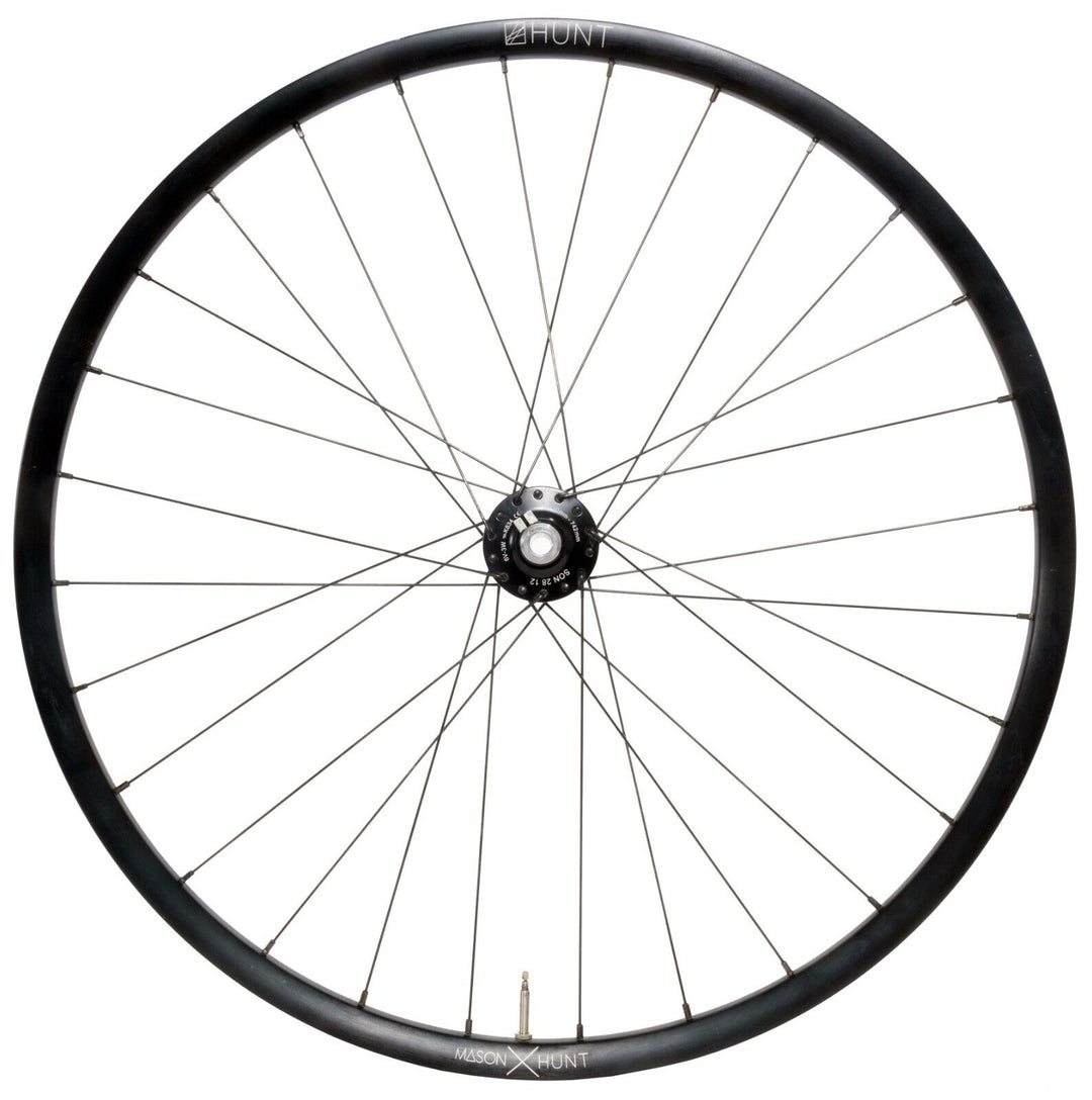 HUNT Mason X Hunt 650b Dynamo Adventure Sport Alloy CL Disc MTB Bike FRONT Wheel