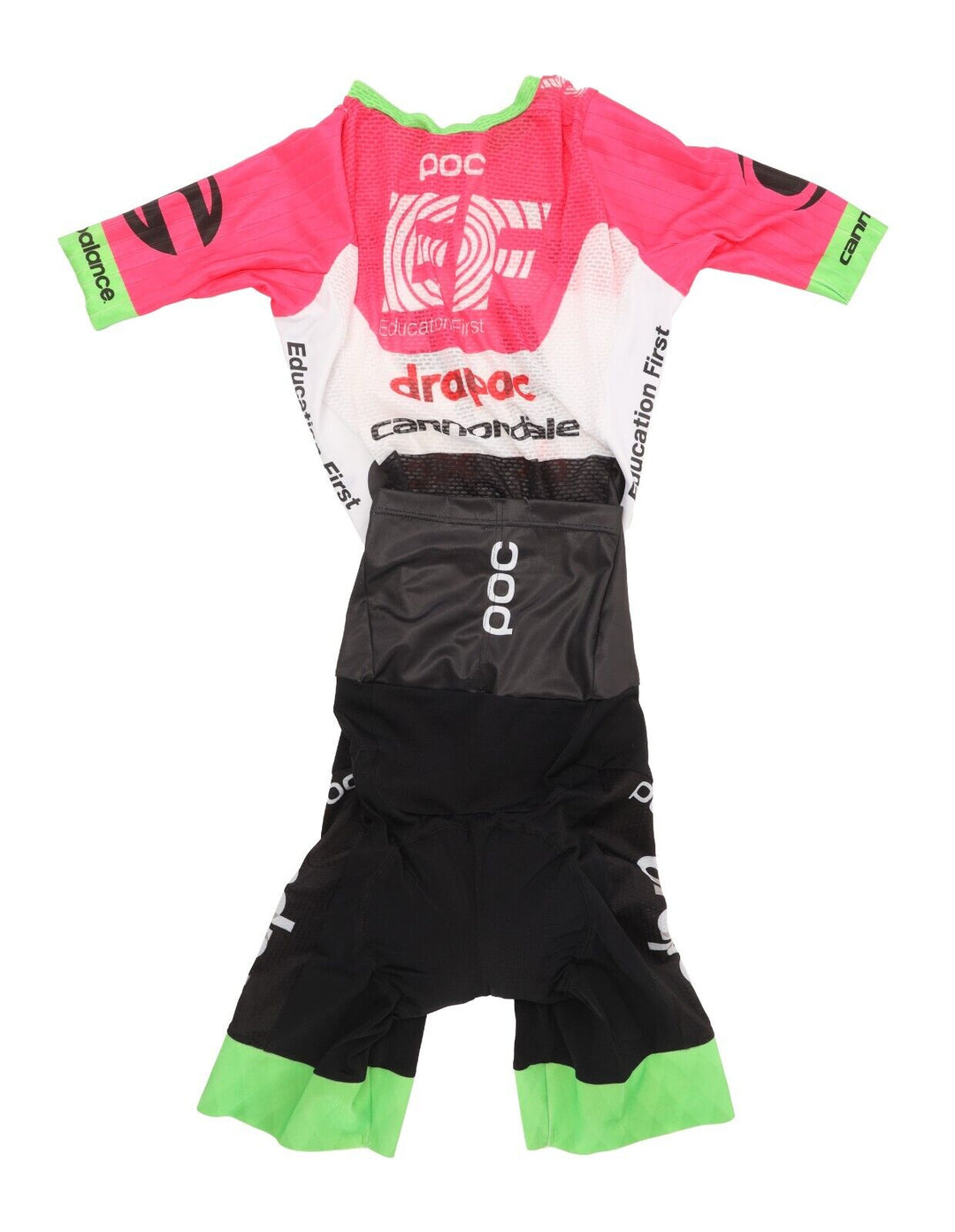 POC EF Education First Drapac Pro Cycling Short Slv Skinsuit Men XS Cannondale