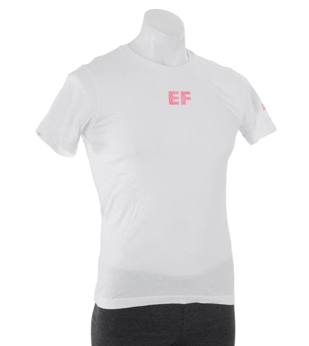 Rapha EF Education First Pro Cycling Team Short Slv Cotton T-Shirt Men XS White