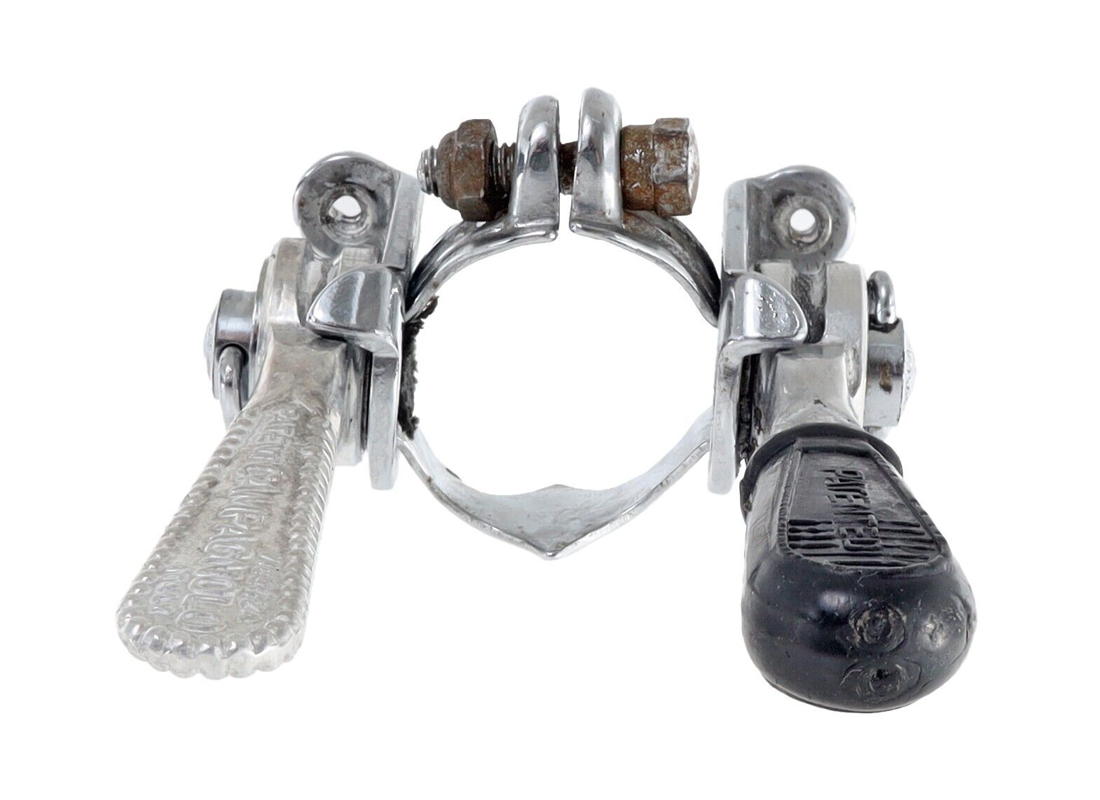 Campagnolo Super Record Downtube Friction Shifter Levers w/ Clamp