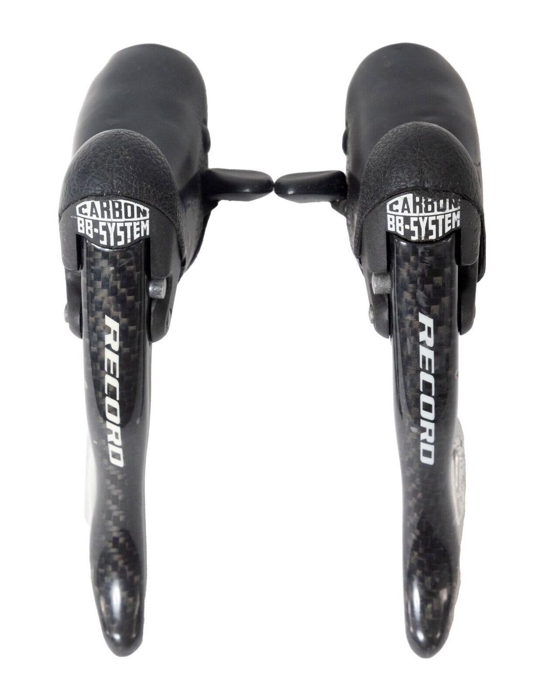 Campagnolo Record Ergopower 2x 10 Speed Carbon Road Bike Shifter Set Front Rear