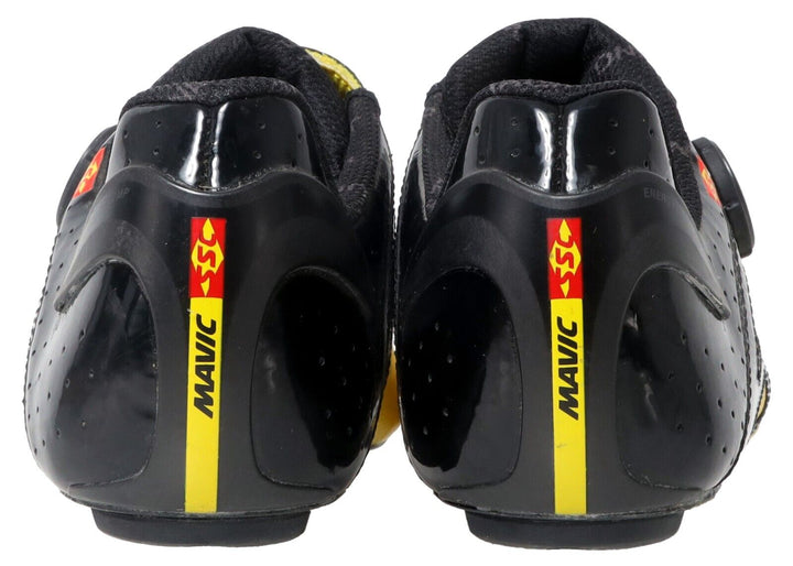 Mavic Cosmic Ultimate II Carbon Road Bike Shoes EU 40 2/3 US Men 7.5 Yellow